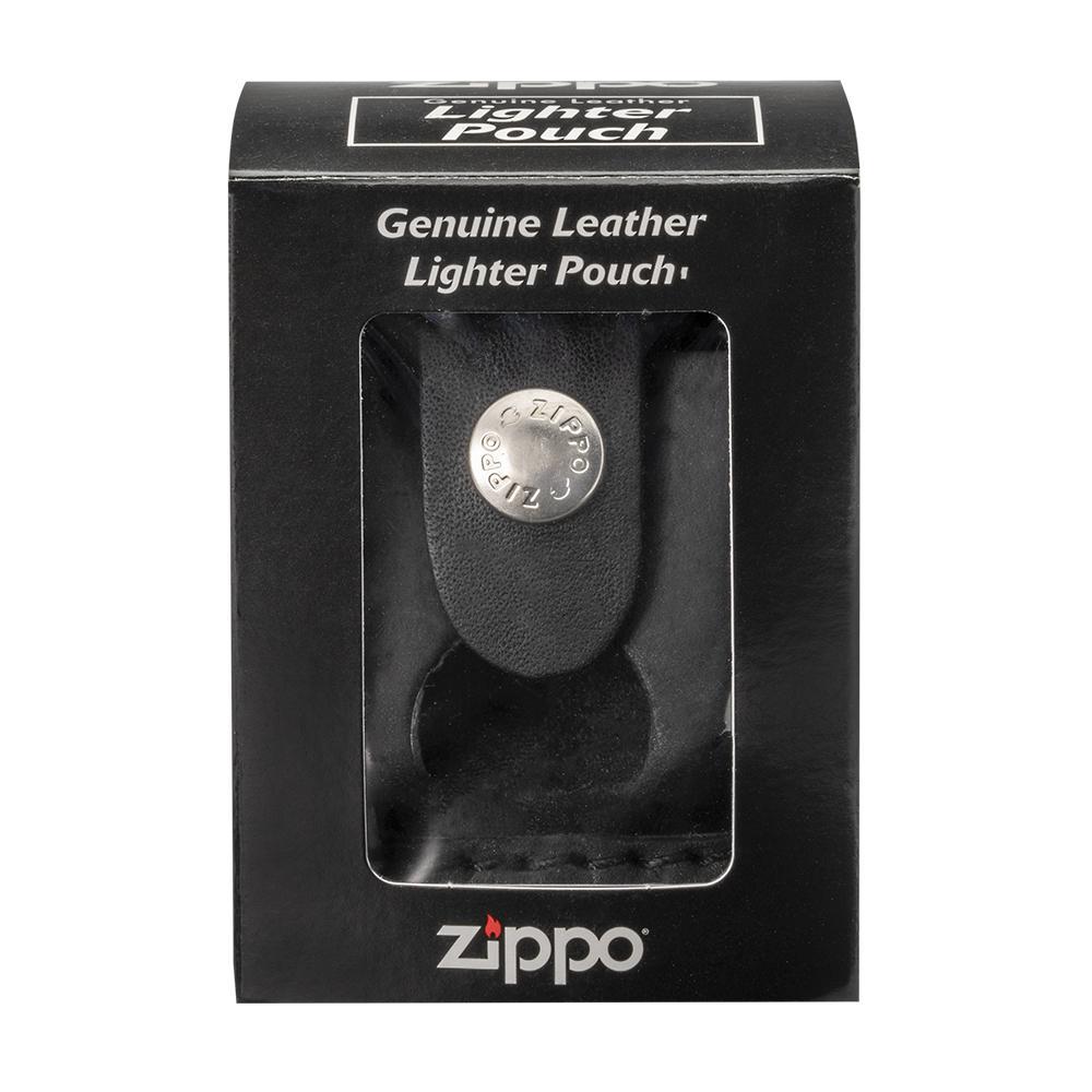 Zippo Black Lighter Pouch with Loop and Thumb Notch Zippo