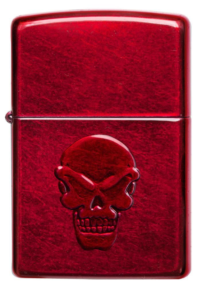 Zippo Doom Candy Apple Red Pocket Lighter Zippo