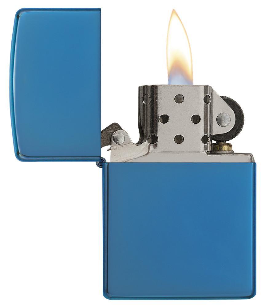 Zippo Classic High Polish Blue Pocket Lighter Zippo