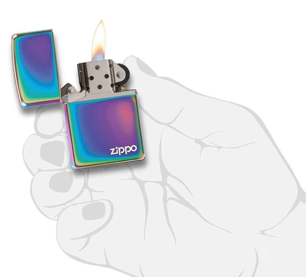 Zippo MutiColor Zippo Logo Pocket Lighter Zippo