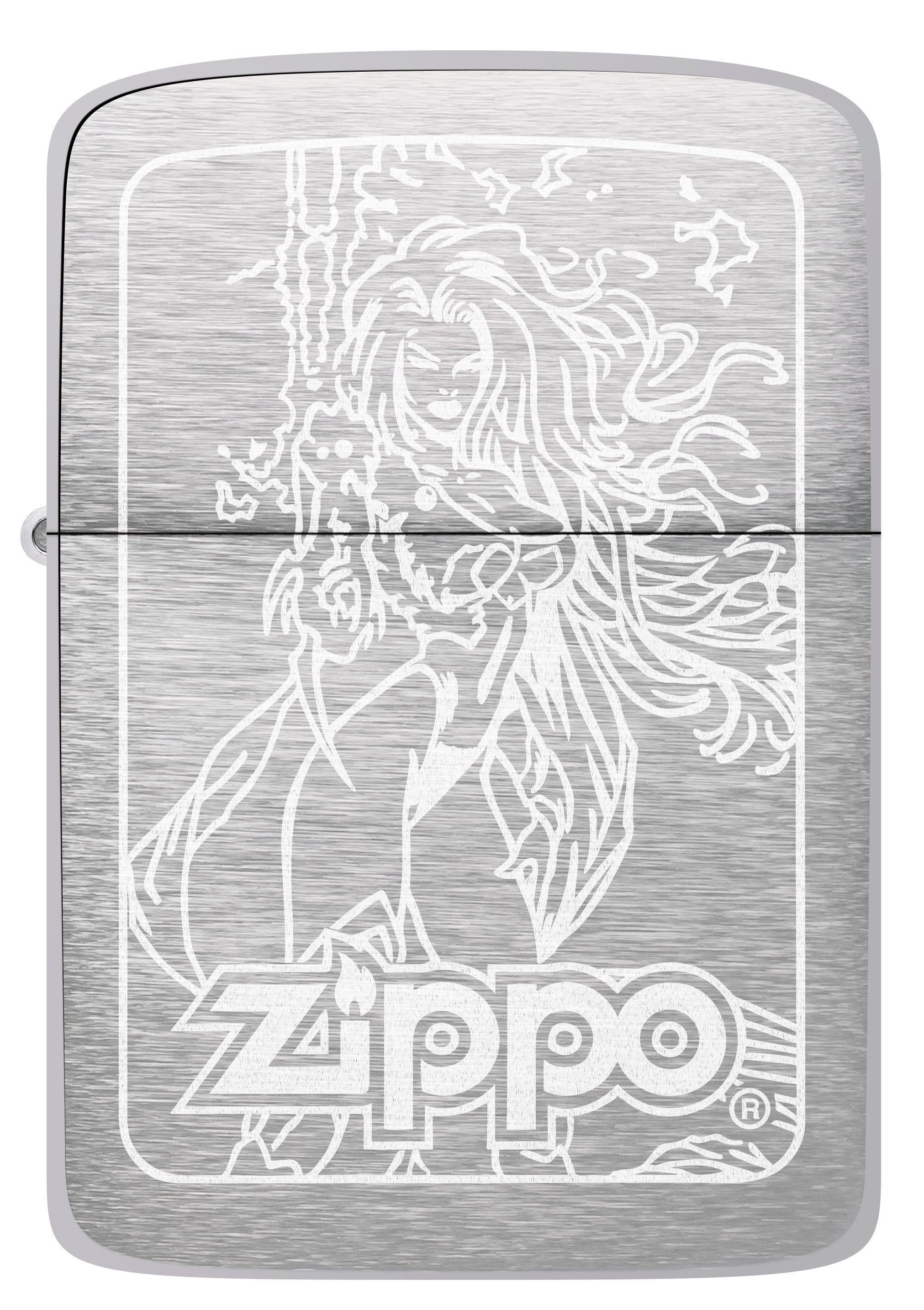 Front view of Women 1941 Replica Brushed Chrome Design.