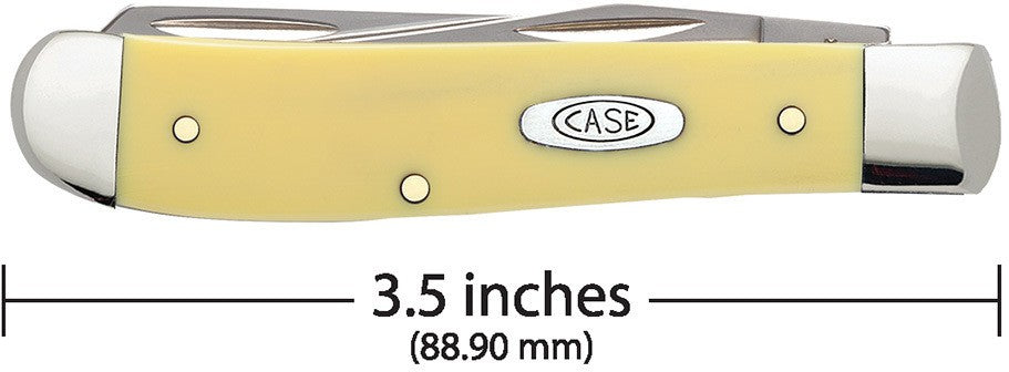 Case Yellow Synthetic Smooth Mini Trapper CASE